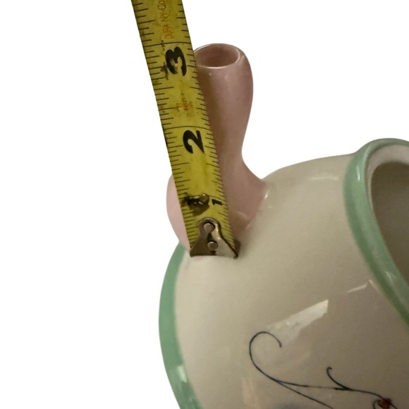 Vintage Peter Rabbit Ceramic Teapot with Pink Handle – Beatrix Potter - Picture 13 of 16